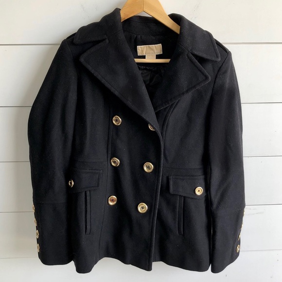 MICHAEL MICHAEL KORS Pea Coat Size 4 - Picture 4 of 11